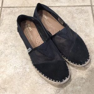 Toms espadrille slip-on flats